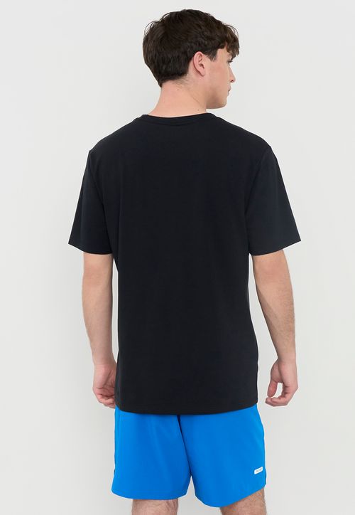 Polera Hombre Deportiva Fun Negro