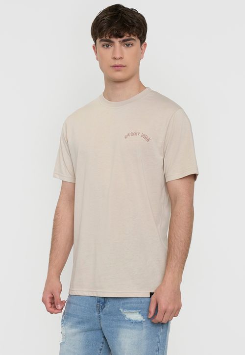 Polera Hombre Fun Summer Ecru