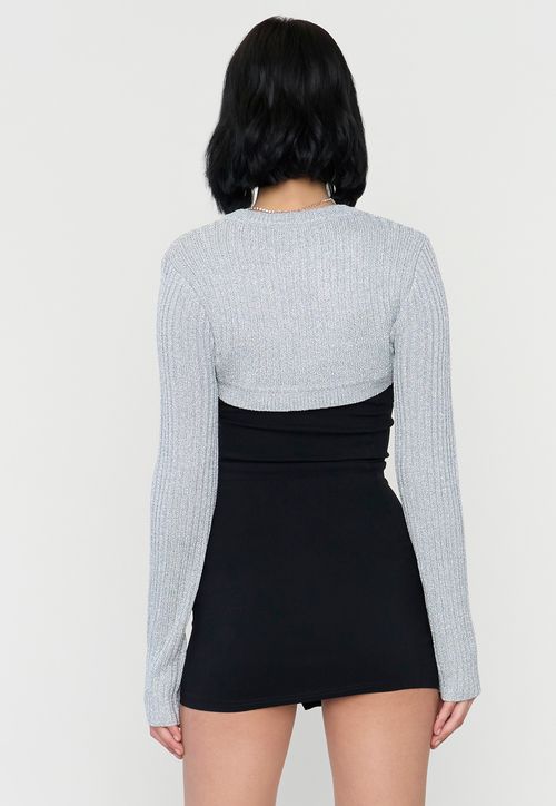 Tejido Mujer Mangas Silver