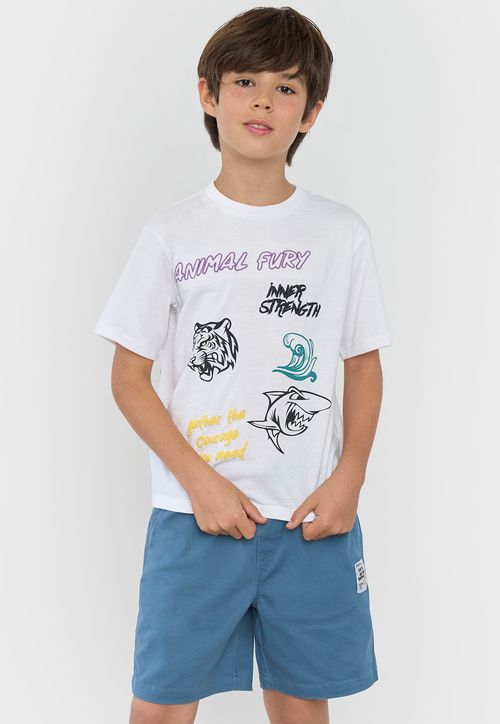 Polera Niño Kids Core Blanco