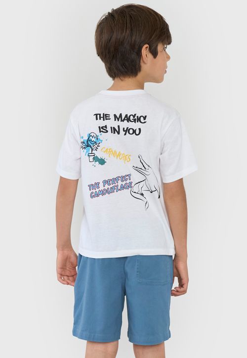 Polera Niño Kids Core Blanco