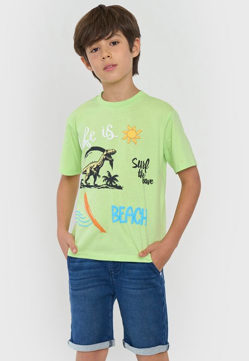 Polera Niño Kids Core Verde