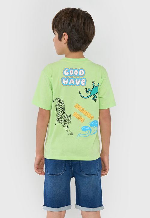 Polera Niño Kids Core Verde