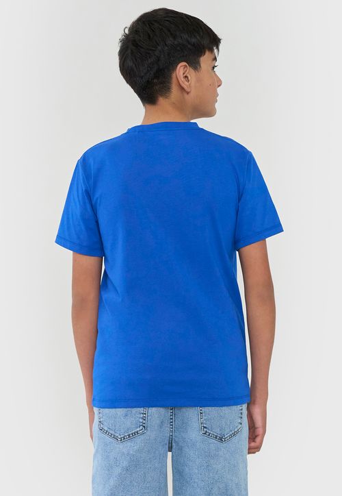 Polera Niño Teen Manga Corta Dragon Ball Azul