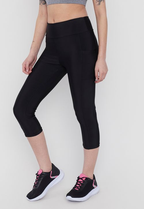 Calza Deportiva Mujer Crop 1 Color Negro