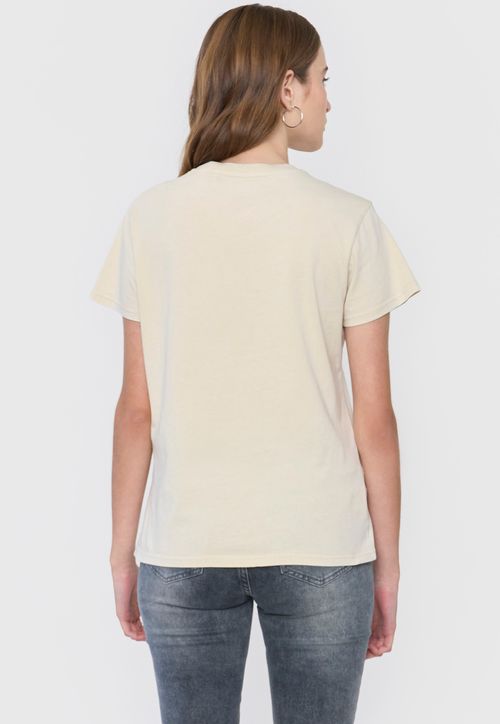 Polera Mujer Fun Regular Beige
