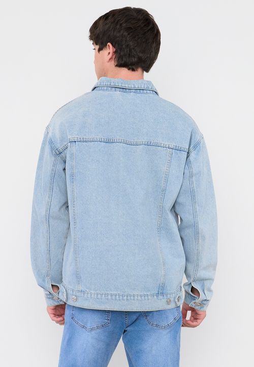 Chaqueta Hombre Denim Color Azul Claro