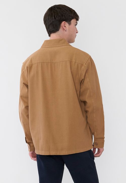 Casaca Hombre Bolsillos Camel
