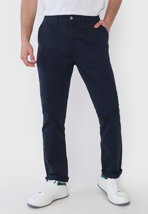 Pantalón Hombre Chino Azul