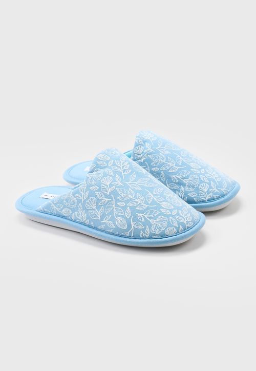 Pantufla Mujer Básica Mujer Petróleo