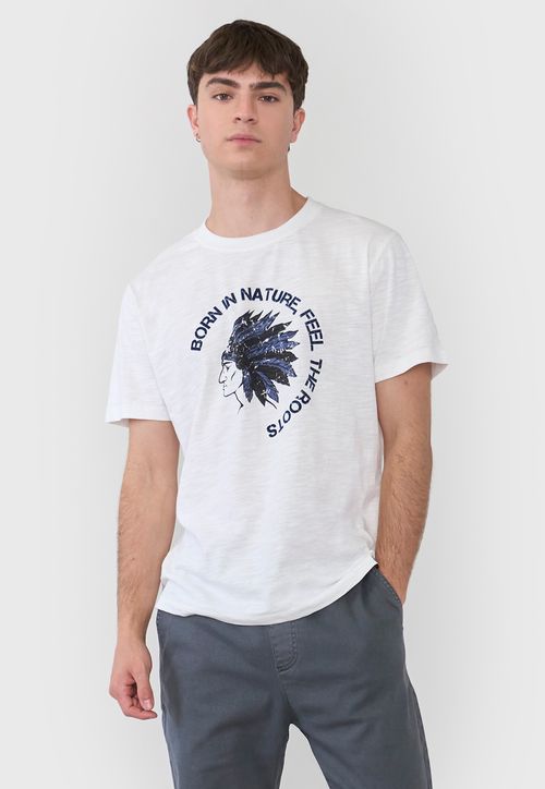 Polera Hombre Flock Gris