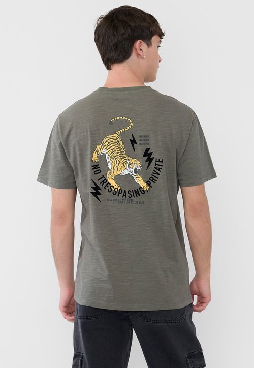 Polera Hombre Flock Verde