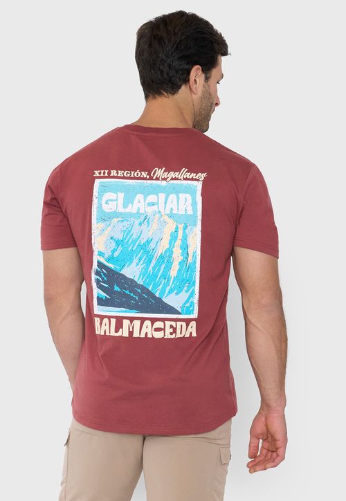 Polera Outdoor Hombre Fun Terracota