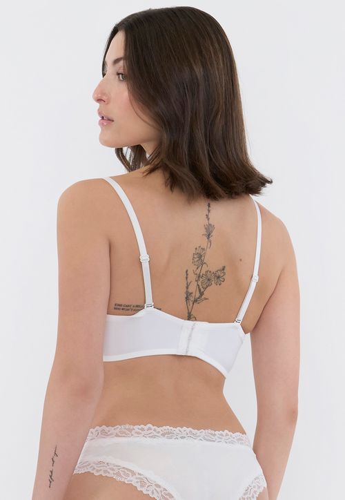 Sostén Mujer Strapless Copa C Negro