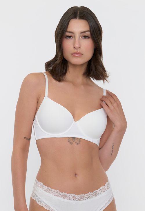 Sostén Mujer Base Microfibra Copa B Beige