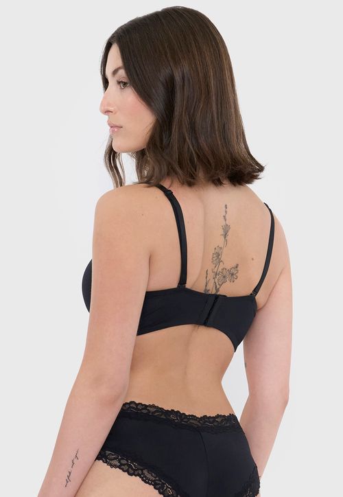 Sostén Mujer Strapless Copa B Ecru