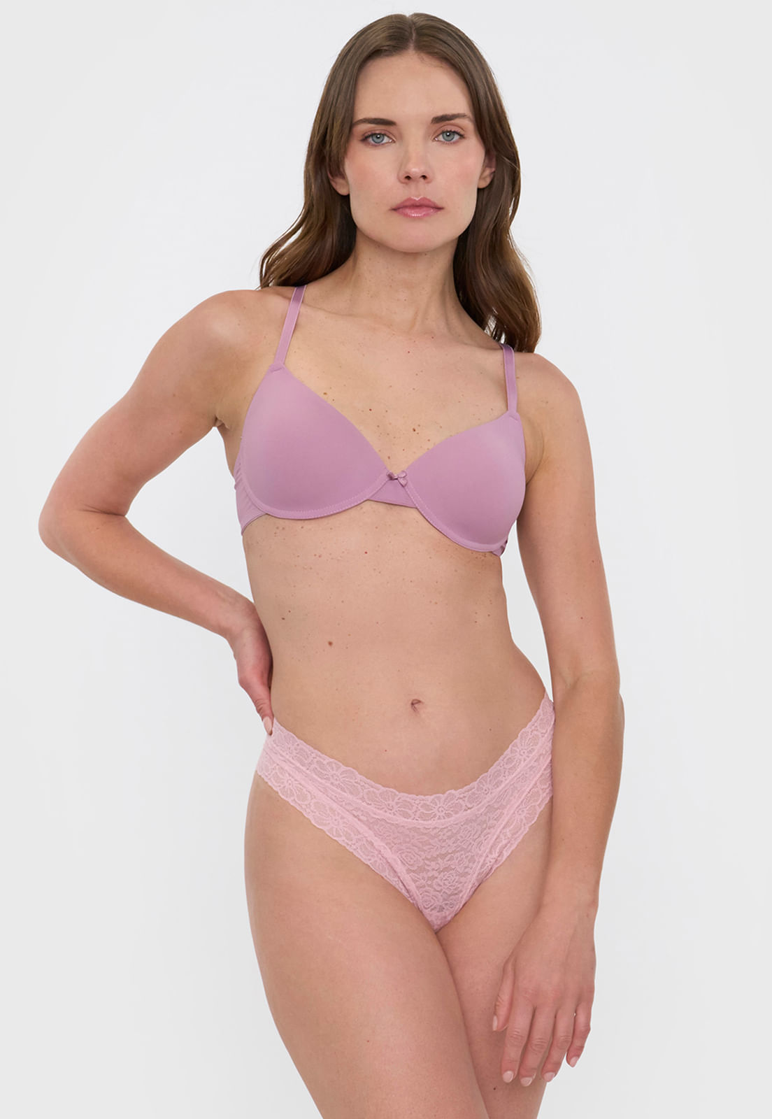 Colaless Mujer Palo Rosa