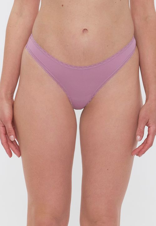 Calzón Mujer Bikini Malva