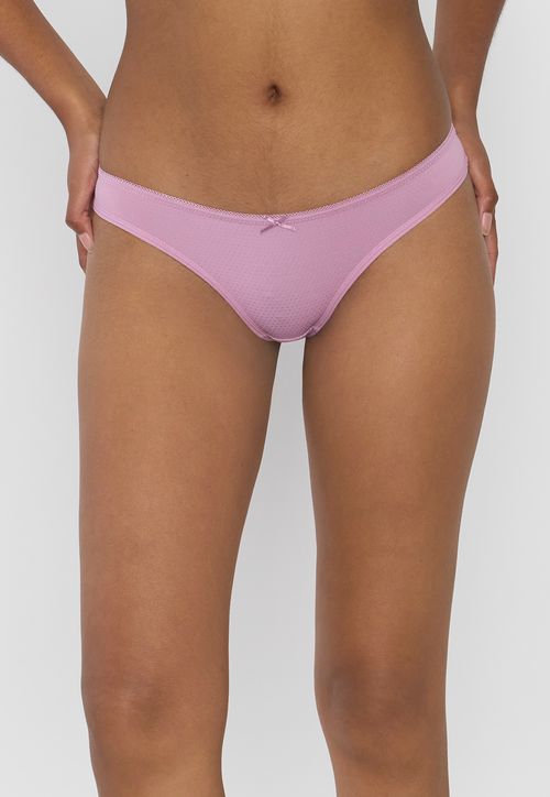 Calzón Mujer Bikini Color Malva