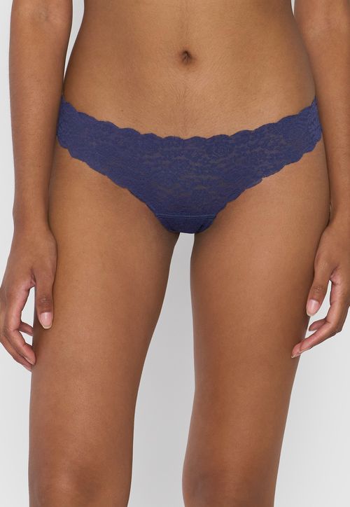 Colaless Mujer Encaje Azul