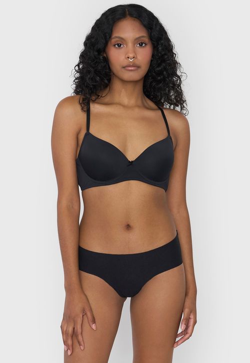 Pantaleta Mujer Cotton Negro