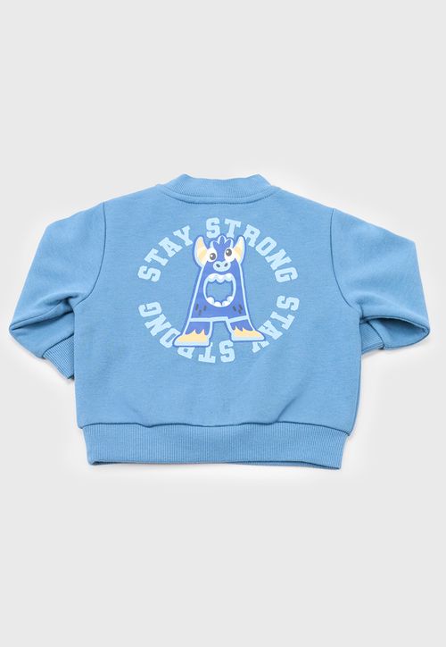 Poleron Bebe Niño Core Azul