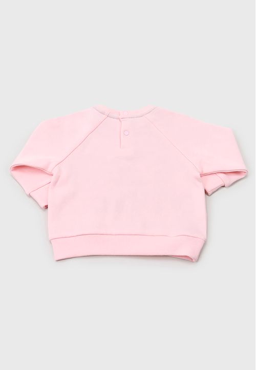 Poleron Bebe Niña Pullover Focal Rosado