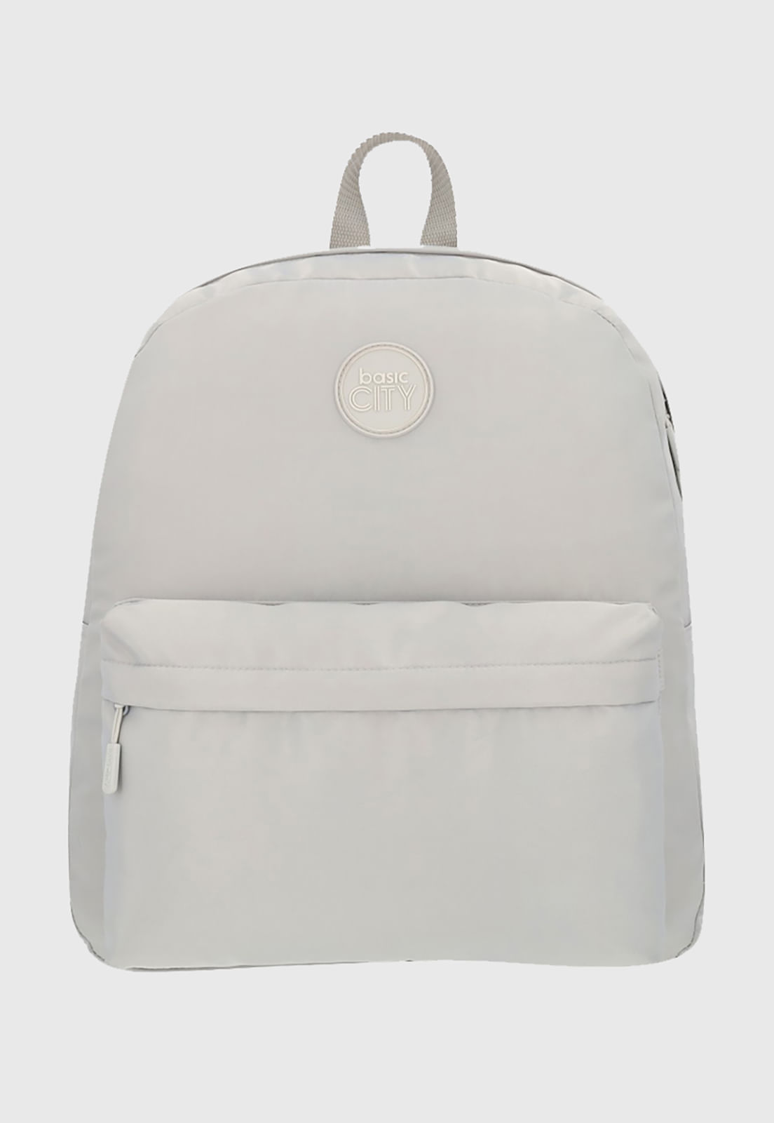 Mochila Juvenil Basic City Beige