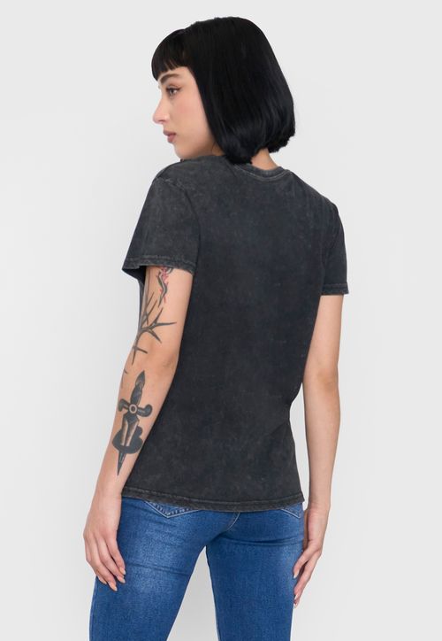 Polera Mujer Fun Regular Fit Color Negro