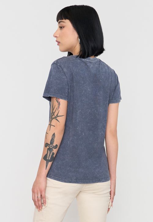 Polera Mujer Fun Regular Fit Gris Oscuro