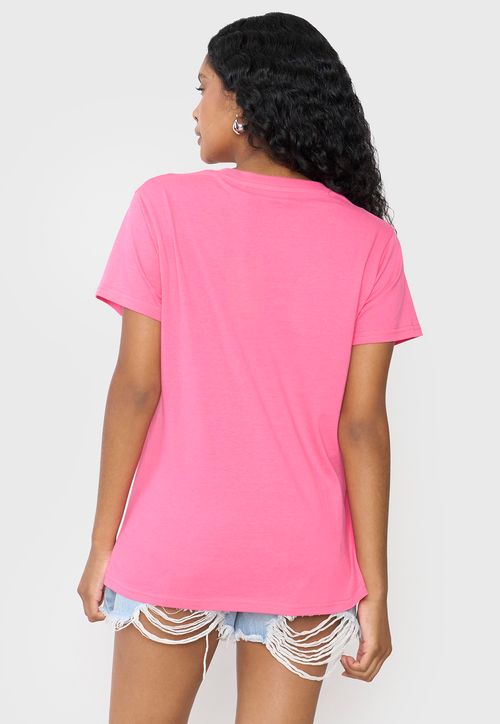Polera Mujer Fun Regular Fit Fucsia