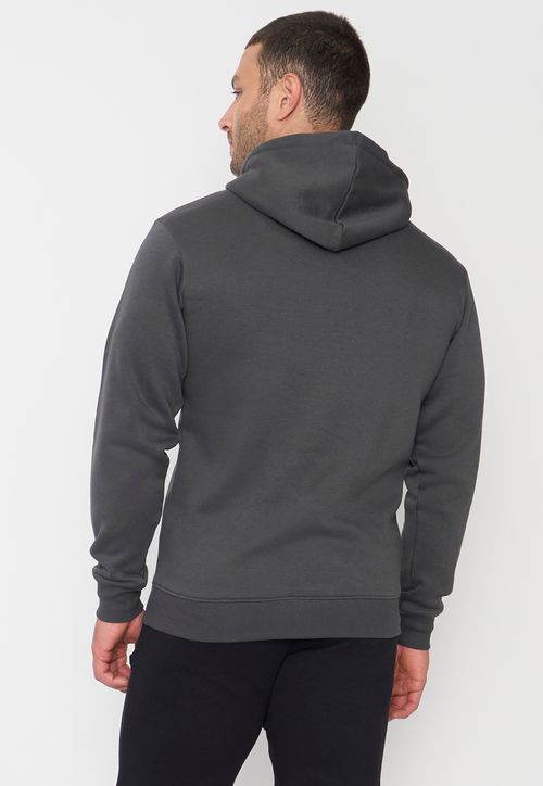 Polerón Hombre Deportivo Canguro Charcoal