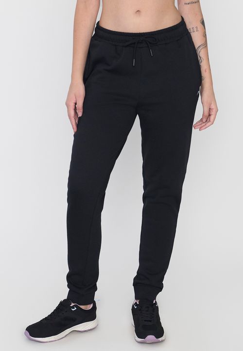 Buzo Mujer Deportivo Jogger Color Negro