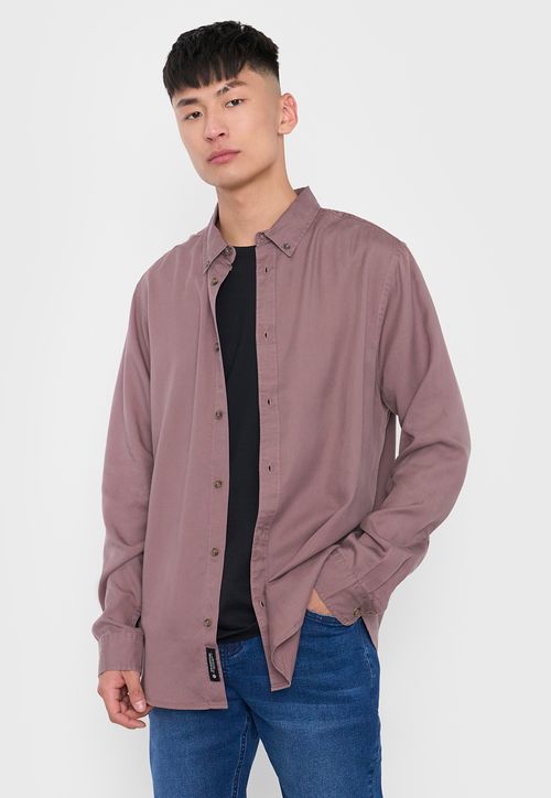 Camisa Hombre Liviana Rosado