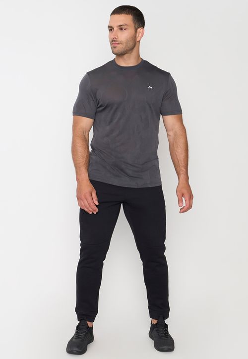 Buzo Hombre Deportivo Cierres Color Negro