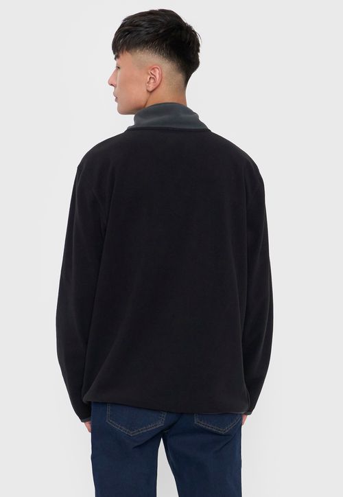 Polar Hombre Liso Bolsillo Gris