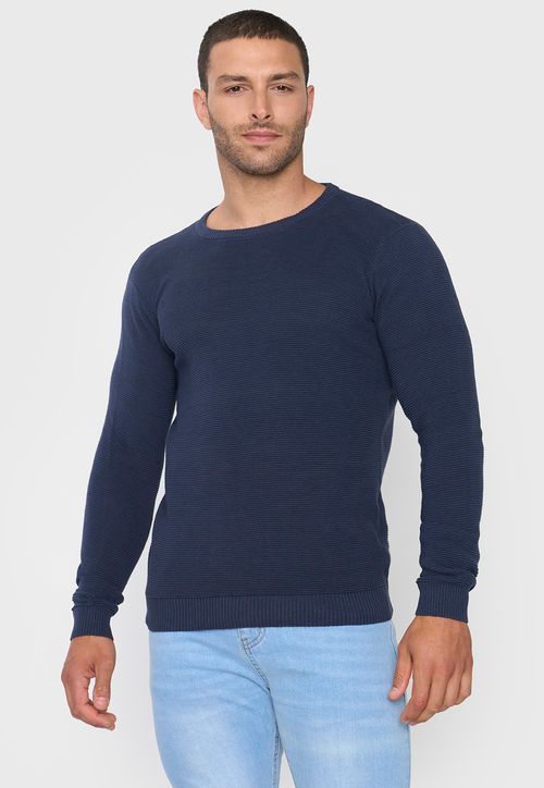 Tejido Hombre Textura Azul