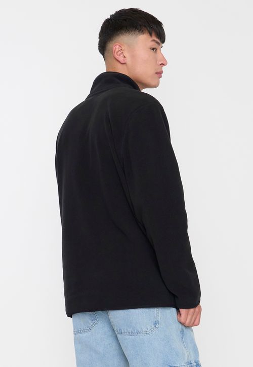 Polar Hombre Liso Bolsillo Negro
