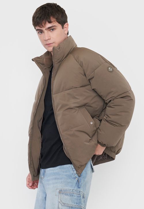 Parka Hombre Puffa Café