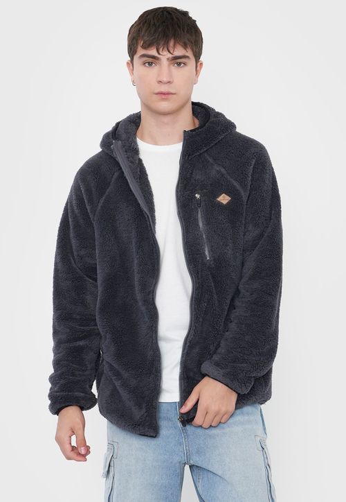 Peludo Hombre Liso Gris