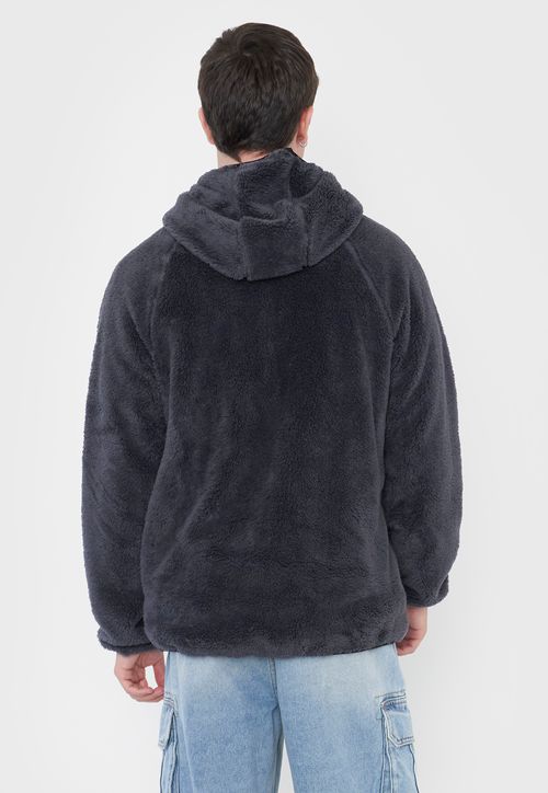 Peludo Hombre Liso Gris