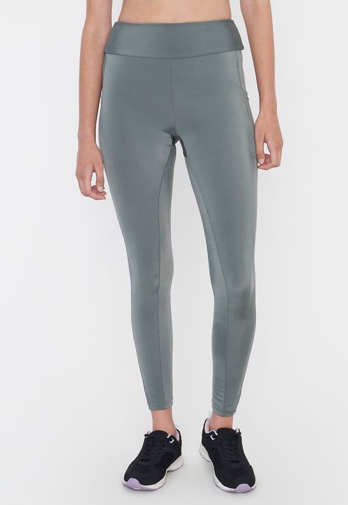 Calza Mujer Deportiva Pitillo Color Verde