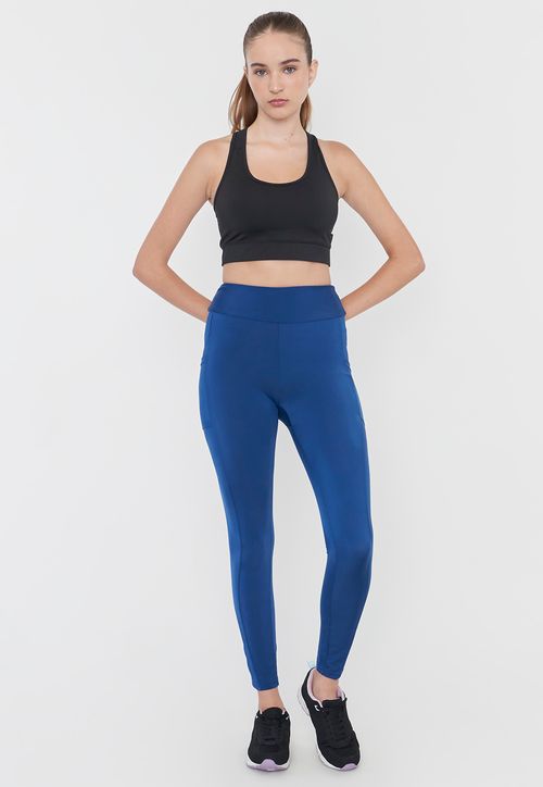 Calza Mujer Deportiva Pitillo Color Navy