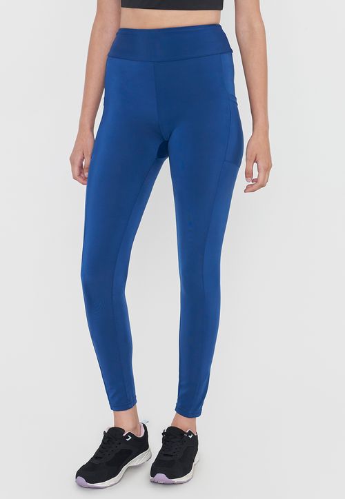 Calza Mujer Deportiva Pitillo Color Navy