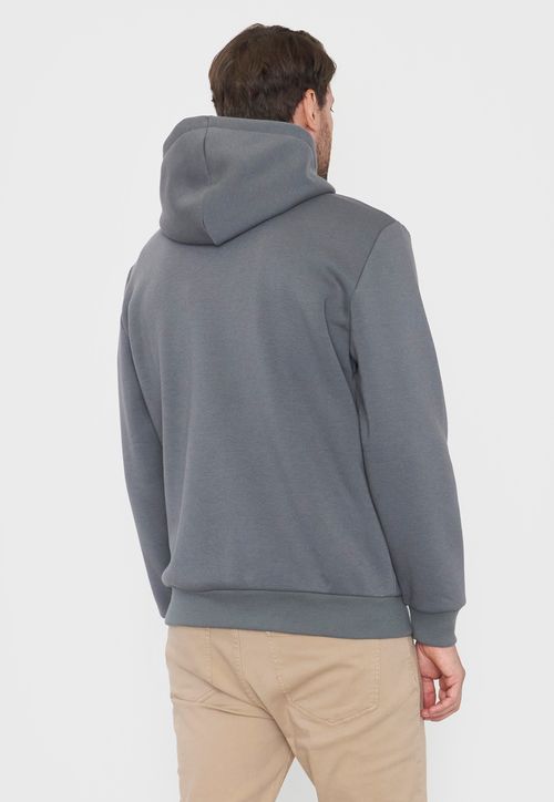 Polerón Hombre Full Zipper Charcoal