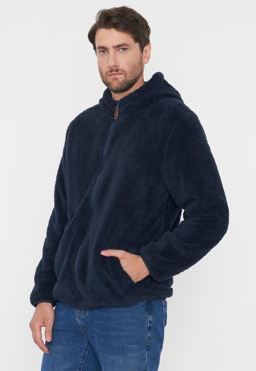 Polerón Hombre Coral Fleece Color Navy