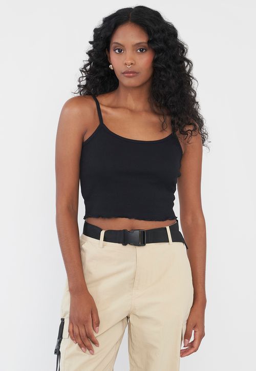 Peto Mujer Pabilo Negro Roulet