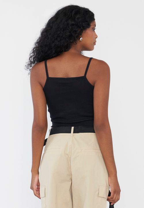 Peto Mujer Pabilo Negro Roulet