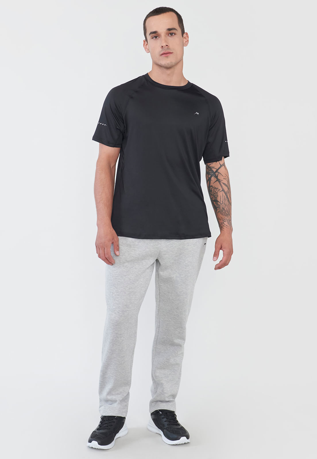 Buzo Hombre Deportivo Recto Color Gris