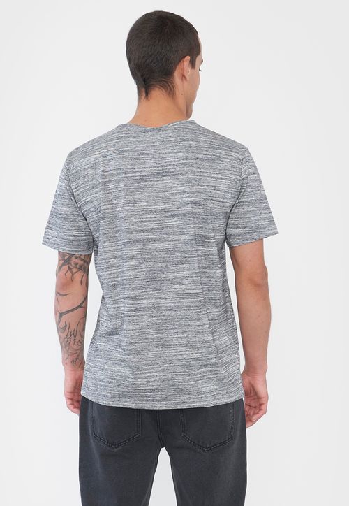 Polera Hombre Melange Negro